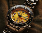 Seiko Prospex The Night of Siam Limited Edition Yellow Dial Silver Steel Strap Watch for Men - SPB487J1 Authentic Buy Shop Now