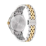 Versace Hellenyium Quartz Blue Dial Two Tone Steel Strap Watch for Women - VE2S00522 Authentic Buy Shop Now