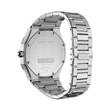 D1 Milano Ultra Thin Black Dial Silver Steel Strap Watch for Women - D1-UTBL05 Authentic Buy Shop Now