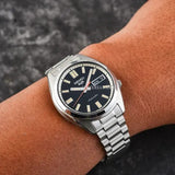 Seiko 5 Sports SNXS Series Automatic Black Dial Silver Steel Strap Watch for Men - SRPK89K1 Authentic Buy Shop Now