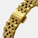 Versace Hellenyium Quartz Black Dial Gold Steel Strap Watch for Women - VE2S00622 Authentic Buy Shop Now