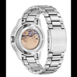 Citizen Mechanical Automatic White Dial Silver Steel Strap Watch for Men - NJ0171-81A Authentic Buy Shop Now