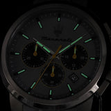 Maserati Successo Chronograph Grey Dial Grey Rubber Strap Watch for Men - R8871621043 Authentic Buy Shop Now