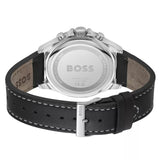 Hugo Boss Troper Chronograph Black Dial Black Leather Strap Watch for Men - 1514055 Authentic Buy Shop Now