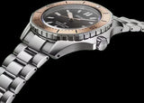 Seiko Prospex Polygonal Sea Diver Automatic Black Dial Silver Steel Strap Watch for Men - SPB485J1 Authentic Buy Shop Now