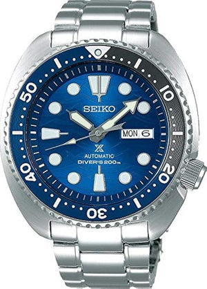 Seiko Prospex Save The Ocean Diver's Automatic Blue Dial Silver Steel Strap Watch for Men - SRPD21J1 Authentic Buy Shop Now