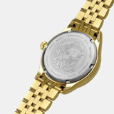 Versace Hellenyium Quartz Black Dial Gold Steel Strap Watch for Women - VE2S00622 Authentic Buy Shop Now
