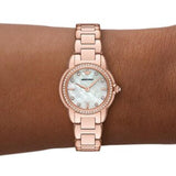 Emporio Armani Mia Mother of Pearl Dial Rose Gold Steel Strap Watch for Women - AR11671 Authentic Buy Shop Now