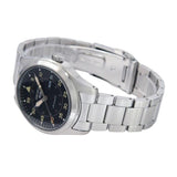 Seiko 5 Sports Flieger Automatic Black Dial Silver Steel Strap Watch for Men - SRPH27K1 Authentic Buy Shop Now
