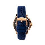 Maserati Successo Chronograph Blue Dial Blue Silicone Strap Watch for Men - R8871621034 Authentic Buy Shop Now