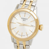 Tissot T Classic Dream Lady Silver Dial Two Tone Steel Strap Watch for Women - T129.210.22.031.00 Authentic Buy Shop Now