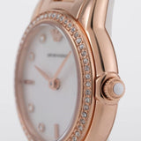 Emporio Armani Mia Mother of Pearl Dial Rose Gold Steel Strap Watch for Women - AR11671 Authentic Buy Shop Now