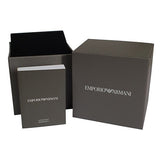 Emporio Armani Racer Chronograph Blue Dial Silver Steel Strap Watch for Men - AR11676 Authentic Buy Shop Now