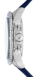 Emporio Armani World Explorer Chronograph Blue Dial Blue Nylon Strap Watch for Men - AR11588 Authentic Buy Shop Now