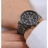 Maserati Tradizione Chronograph Black Dial Black Steel Strap Watch for Men - R8873646001 Authentic Buy Shop Now