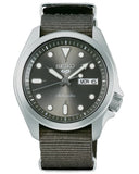 Seiko 5 Sports Automatic Grey Dial Grey Nylon Strap Watch for Men - SRPE61K1 Authentic Buy Shop Now