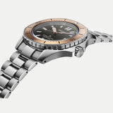Seiko Prospex Polygonal Sea Diver Automatic Black Dial Silver Steel Strap Watch for Men - SPB485J1 Authentic Buy Shop Now