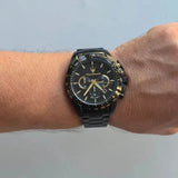Maserati Traguardo Limited Edition Chronograph Black Dial Black Steel Strap Watch for Men - R8873612051 Authentic Buy Shop Now