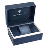 Maserati Successo Chronograph Blue Dial Blue Rubber Strap Watch for Men - R8871621044 Authentic Buy Shop Now