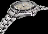 Seiko Prospex Polygonal Divers Automatic Pearl White Dial Silver Steel Strap Watch for Men - SPB481J1 Authentic Buy Shop Now