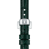 Tissot Bellissima Small Lady Mother of Pearl Dial Green Leather Strap Watch for Women - T126.010.16.113.02 Authentic Buy Shop Now