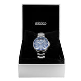 Seiko Prospex Polygonal Divers Automatic Blue Dial Silver Steel Strap Watch for Men - SPB483J1 Authentic Buy Shop Now