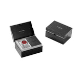 D1 Milano Ultra Thin Bordeaux Red Dial Silver Steel Strap Watch for Unisex - D1-UTBJ11 Authentic Buy Shop Now