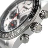 Seiko Prospex Speedtimer Solar Chronograph Silver Dial Silver Steel Strap Watch for Men - SSC911 Authentic Buy Shop Now