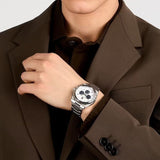 Maserati Velocità Chronograph White Dial Silver Steel Strap Watch for Men - R8873652007 Authentic Buy Shop Now