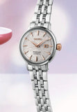 Seiko Presage Cocktail Time Skydiving Automatic Diamonds Mother of Pearl Dial Silver Steel Strap Watch for Women - SRE009J1 Authentic Buy Shop Now