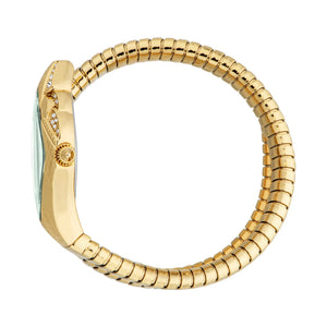 Just Cavalli Ambra Green Dial Gold Steel Strap Watch for Women - JC1L370M0035 Authentic Buy Shop Now