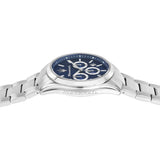 Maserati Attrazione Chronograph Blue Dial Silver Steel Strap Watch for Men - R8853151005 Authentic Buy Shop Now