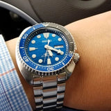 Seiko Prospex Save The Ocean Diver's Automatic Blue Dial Silver Steel Strap Watch for Men - SRPD21J1 Authentic Buy Shop Now