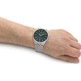 Tissot Chemin des Tourelles Powermatic 80 Green Dial Silver Steel Strap Watch for Men - T139.407.11.091.00 Authentic Buy Shop Now