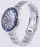 Seiko 5 Sports Automatic Blue Dial Silver Steel Strap Watch for Men - SRPC63J1 Authentic Buy Shop Now