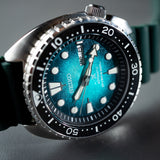 Seiko US Special Edition Automatic Green Dial Silver Steel Strap Watch for Men - SRPH57 Authentic Buy Shop Now