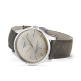 Tissot Chemin des Tourelles Automatic Powermatic 80 Ivory Dial Green Leather Strap Watch for Men - T139.407.16.261.00 Authentic Buy Shop Now