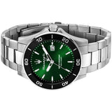 Maserati Competizione Green Dial Silver Steel Strap Watch for Men - R8853100038 Authentic Buy Shop Now