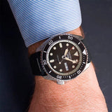 Seiko 5 Sports SKX Automatic Black Dial Black Silicone Strap Watch for Men - SRPD73K2 Authentic Buy Shop Now