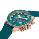 Tissot Seastar 1000 Chronograph Turqouise Dial Turqouise Rubber Strap Watch for Women - T120.217.37.041.00 Authentic Buy Shop Now