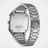 D1 Milano Square Eden Green Dial Silver Steel Strap Watch for Men - D1-SQBJ06 Authentic Buy Shop Now