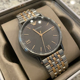 Emporio Armani Kappa Gray Dial Two Tone Steel Strap Watch for Men - AR11121 Authentic Buy Shop Now