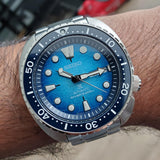 Seiko Prospex US Special Edition Automatic Blue Dial Silver Steel Strap Watch for Men - SRPH59 Authentic Buy Shop Now