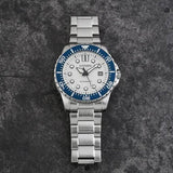 Citizen Mechanical Automatic White Dial Silver Steel Strap Watch for Men - NJ0171-81A Authentic Buy Shop Now