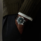 Seiko Presage Cocktail Time Automatic Green Dial Brown Leather Strap Watch for Men - SRPD37J1 Authentic Buy Shop Now