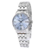 Seiko Presage Cocktail Time Automatic Ice Blue Dial Silver Steel Strap Watch for Men - SRPE19J1 Authentic Buy Shop Now
