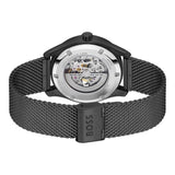 Hugo Boss Principle Skeleton Grey Dial Grey Mesh Strap Watch for Men - 1514255 Authentic Buy Shop Now