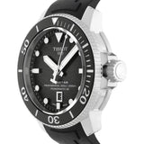 Tissot Seastar 2000 Professional Powermatic 80 Black Dial Black Rubber Strap Watch for Men - T120.607.17.441.00 Authentic Buy Shop Now