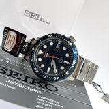 Seiko 5 Sports Automatic Blue Dial Silver Steel Strap Watch for Men - SRPC63J1 Authentic Buy Shop Now