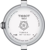 Tissot Bellissima Small Lady Mother of Pearl Dial Green Leather Strap Watch for Women - T126.010.16.113.02 Authentic Buy Shop Now